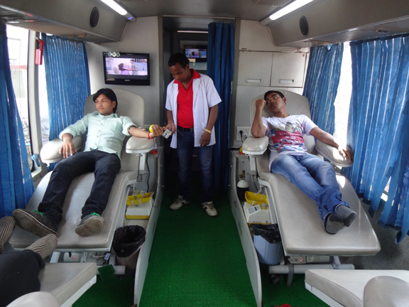 Blood Donation Camp at Royal College of Pharmacy