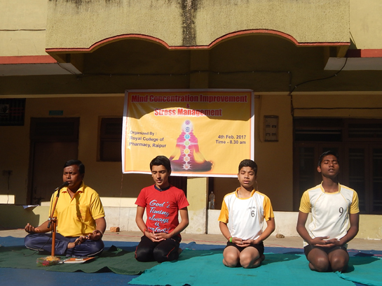 Yoga Day at Royal College of Pharmacy